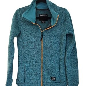 O'Neill Jacket Women's‎ Med Zip Up Sweater Fleece Lined Full Zip Sweatshirt